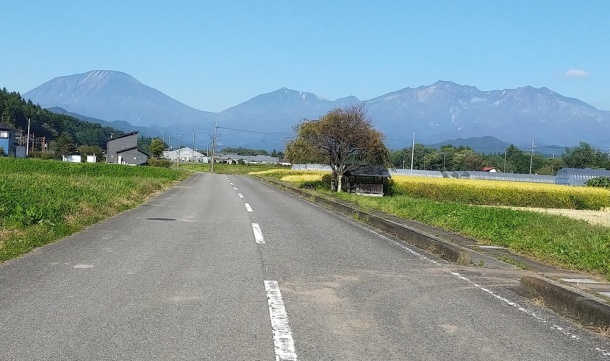 日光連山(上今市駅付近) 日光連山(上今市駅付近)