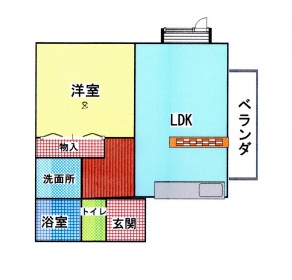 202間取図