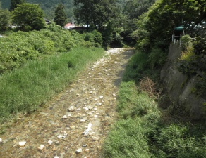 清流の麓