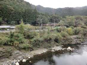 原向駅付近にて