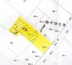 建物配置図（取壊し）