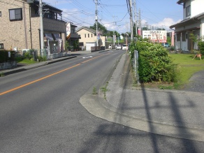 前面道路