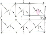 ⓶の測量図