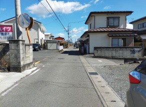 前面道路
