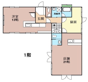 1階間取図